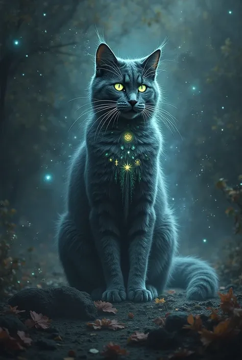 Esoteric mystical cat