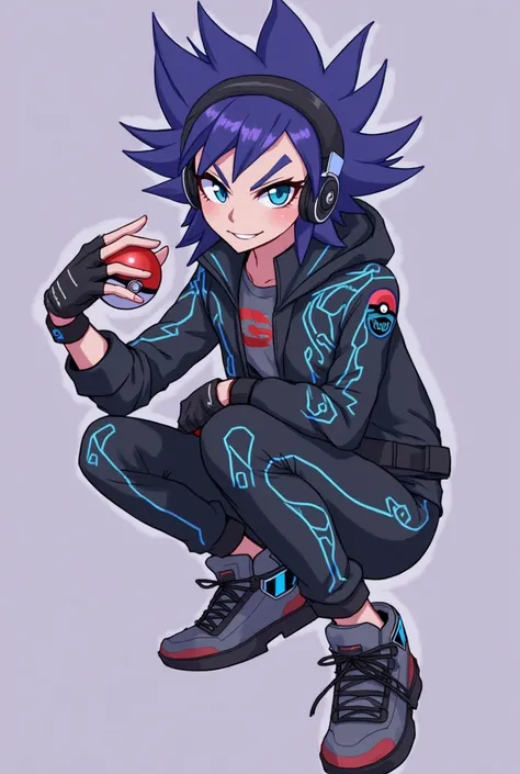 Character Concept: Dusk Glee

Appearance:

Hair: Spiky, midnight-blue hair with purple highlights, giving off a cool and energetic vibe.

Eyes: Sharp, neon-blue eyes with a determined yet playful glint, resembling a gamer’s focus.

Outfit: A futuristic gam...