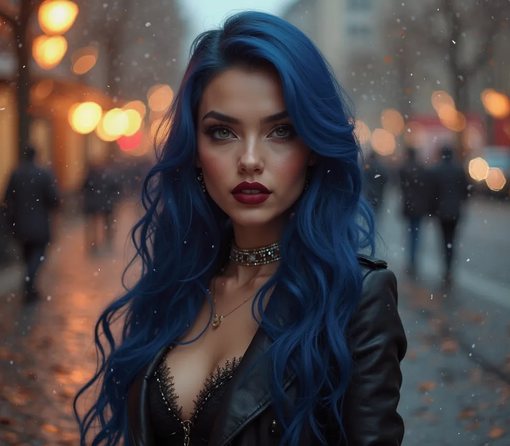 8k, super realistic photo, realistic skin texture, beautiful young pakistani girl, perfect beautiful girl, sexy young girl, pakistani beautiful girl, young sexy, ((with blue long hair)), beautiful long hair, ((perfect long wavy hair)), big breasts, ((perfe...