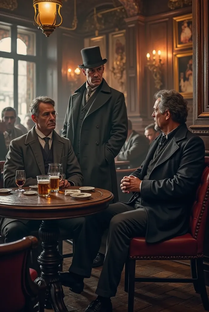 📌 Image: Holmes and Watson go to the pub and meet Henry Baker.