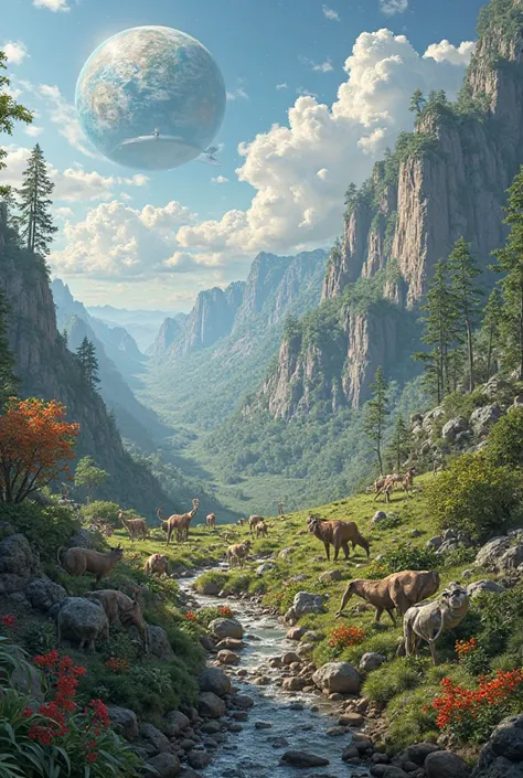 A picture of the planet of animals closer to reality