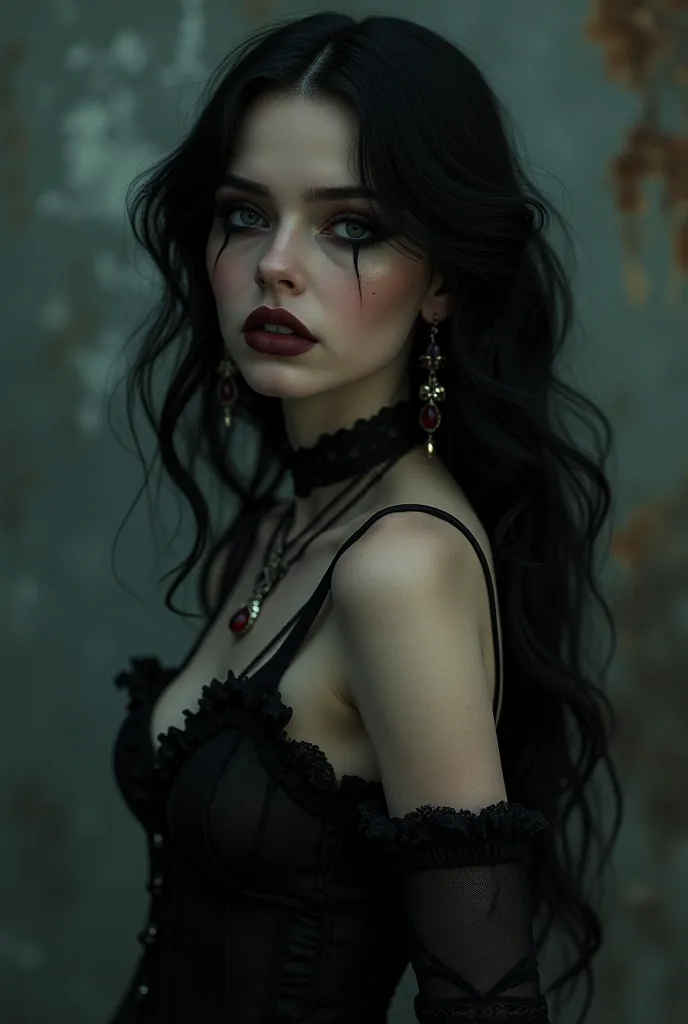 Sexy goth girl