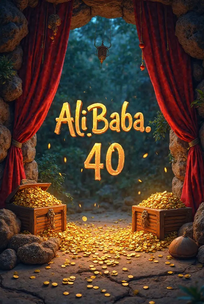 To create an engaging Facebook page cover featuring the text "AliBaba.40," consider the following prompt:

"Design a Facebook cover photo with dimensions of 820 pixels wide by 360 pixels tall. The central focus should be a modern, stylized representation o...