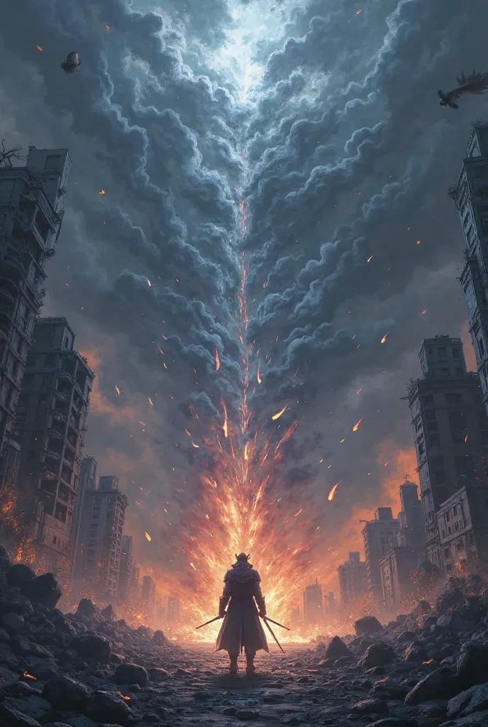 ### **Sung Jin-Woo vs. Sukuna – An Epic Battle Script**  

#### **Scene: A Ruined City at Dusk**  
Dark clouds swirl overhead as a cold wind howls through the shattered remains of skyscrapers. The ground trembles as two of the strongest beings in existence...