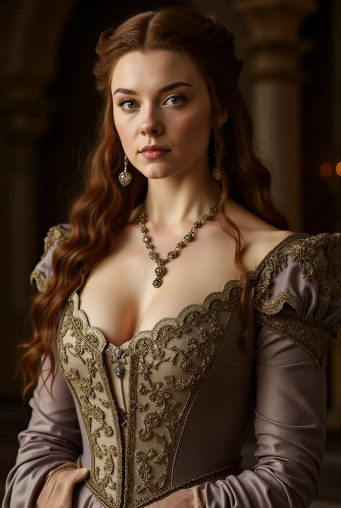 Margaery Tyrell, beautiful, dominant,  busty, bombshell, corseted gown. Like a queen.