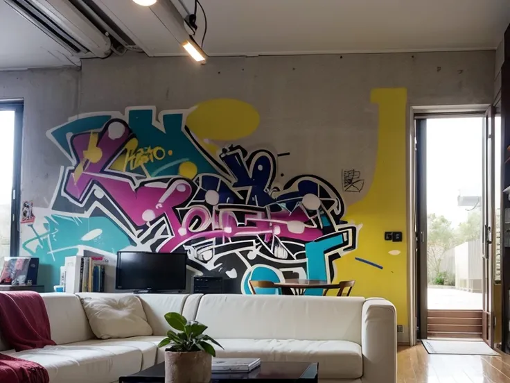 Graffiti Living Room Hanger