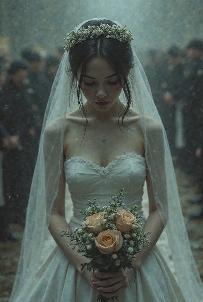 Sad bride