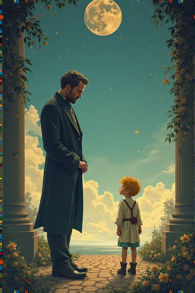 The man who loves praise thinks everyone admires him, but his pride has no meaning. With the little prince