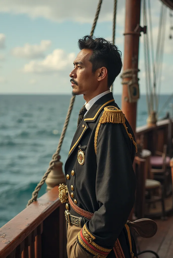 Here is a script based on the text:

(The scene opens with Jose Rizal, played by an actor, standing on a ship deck, looking out at the sea. He is on his way back to the Philippines after his exile in Spain.)

Narrator (Voiceover): "Jose Rizal, the renowned...