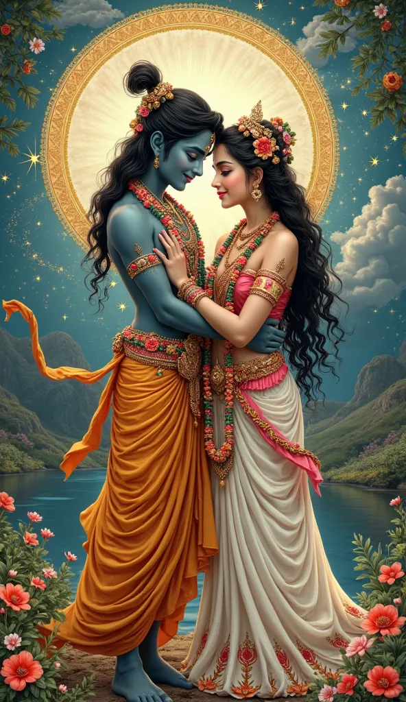 Beautiful Radha Krishna 