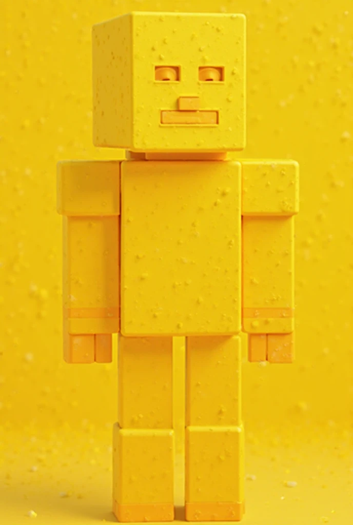 Minecraft-style avatar in yellow colors with the inscription PREMWORLD