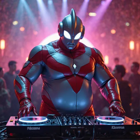 Fat Ultraman is becoming a DJ