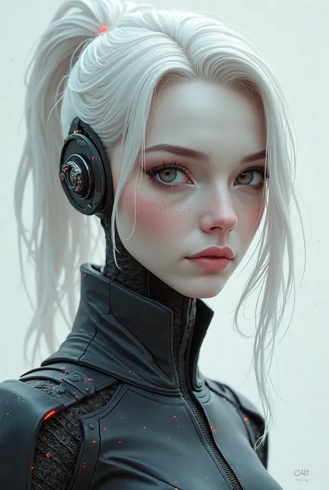 You need an avatar for a telegram bot, , the avatar should have Jennifer from The Witcher. Bot or Android style