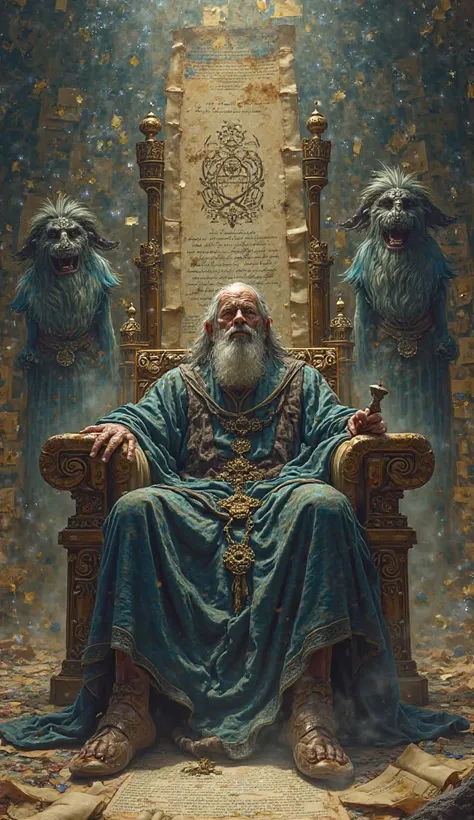 A wise yet unpredictable sage, seated upon a throne of infinite scrolls, guarded by mythical moderators. It whispers the secrets of the multiverse, rewarding the inquisitive with knowledge and cursing the unworthy with oblivion. The seekers who contribute ...