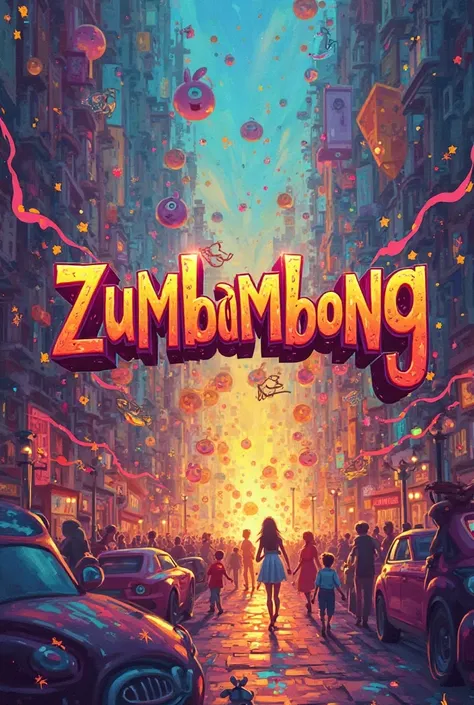 Cheerful with the text of zumbambang