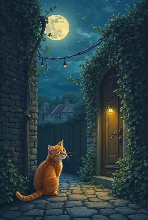 Here’s a two-part cat story in English for you:


---

Part 1: The Mysterious Midnight Visitor

Milo, a curious orange tabby, loved exploring the neighborhood. Every night, after his humans went to sleep, he would sneak out through the small window and wan...