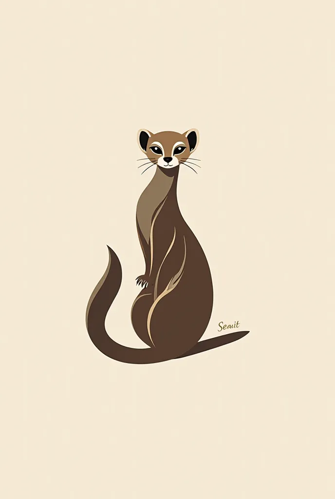 Logo for luxury simple high identity ferret coffee brand