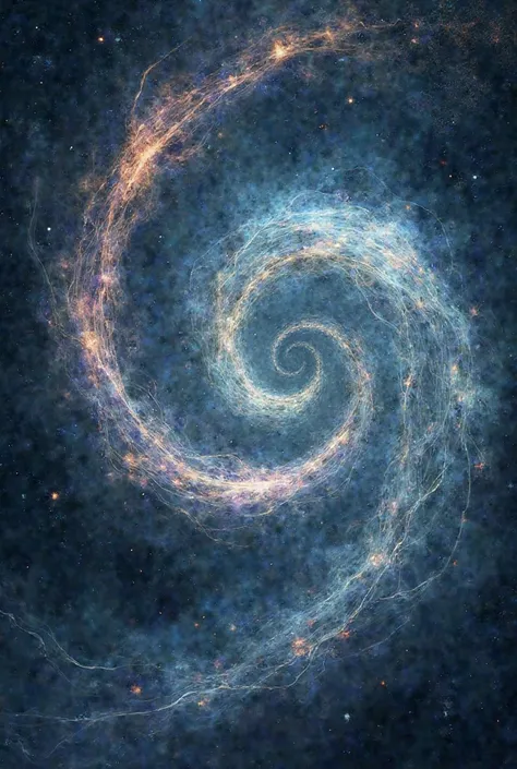 image of cosmic spirals