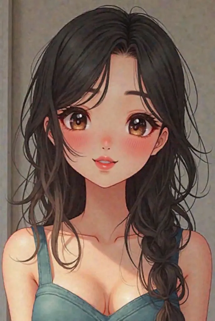 I want to be my girlfriend as like her height should be 155 sm , roundface and small , eyes are small like chinese people , her eyebrows should be straight not curved and , her nose should be a little big not too much, her lips should be normal and little ...