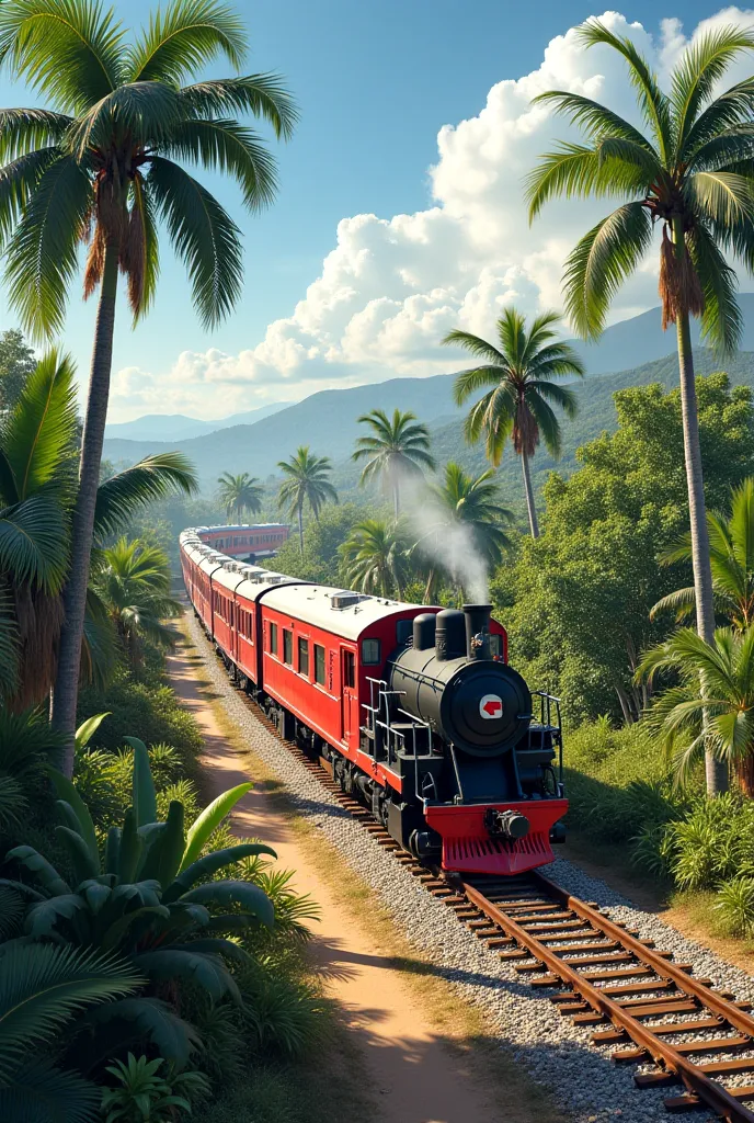 What would trains and railroads be like in Cuba if the United States blockade did not exist