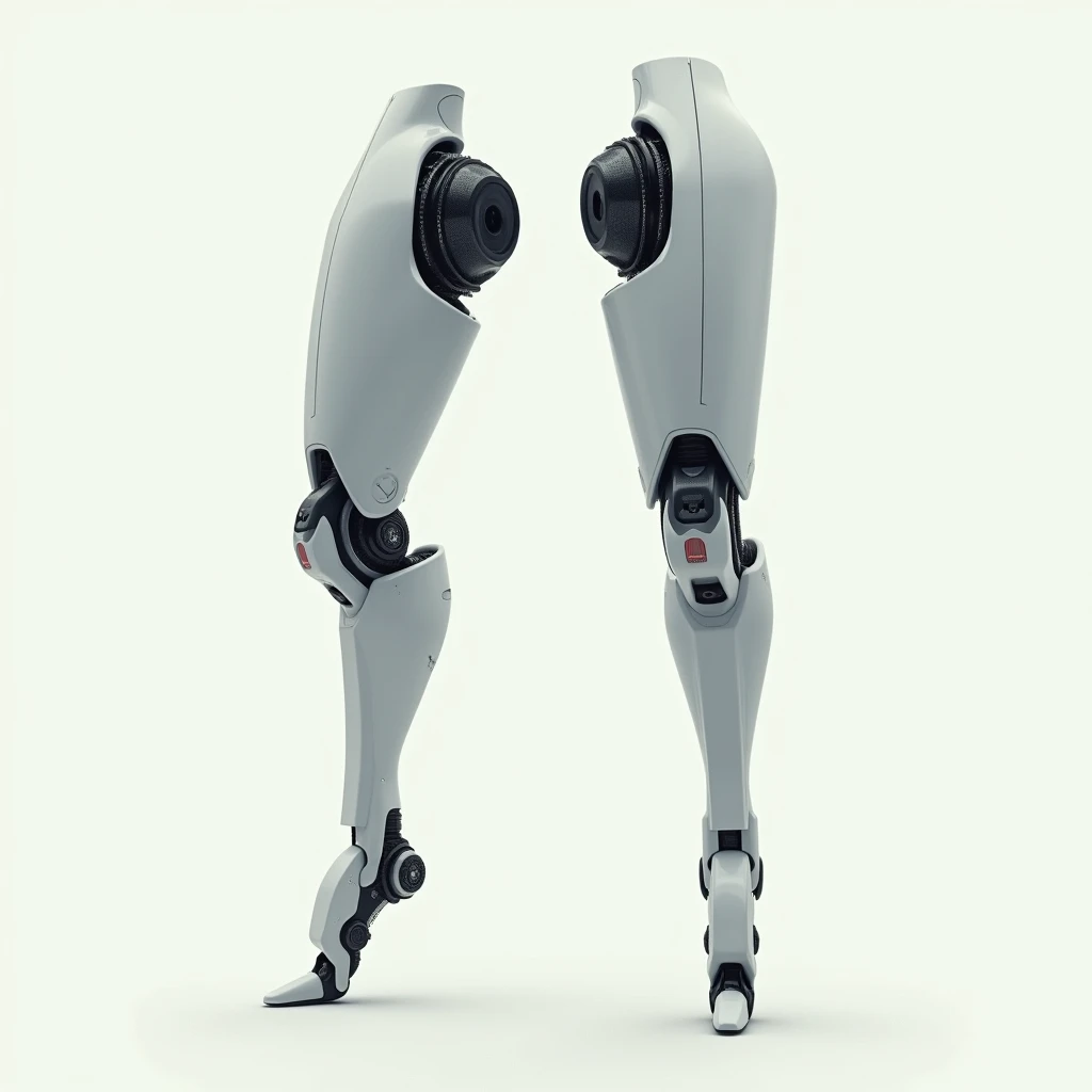 Robot legs icon 