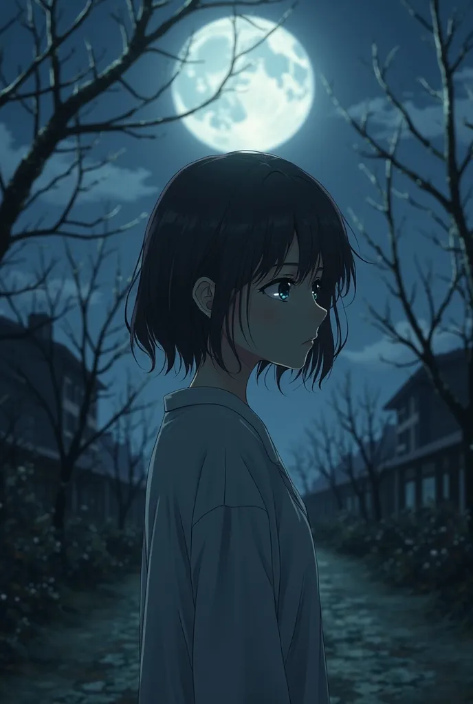 Anime sad  night