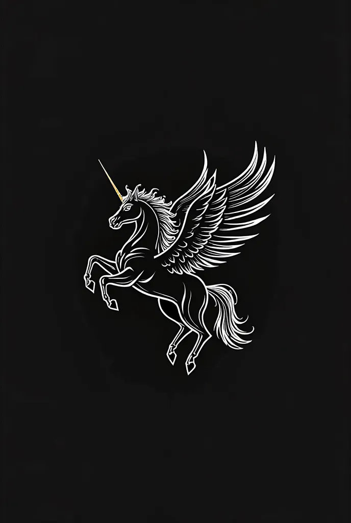 1. T-SHIRT COLOR :

Plain black as the main base (Elegant and easy to combine).

White accent, silver,  or  abu-abu gelap untuk desainnya agar tetap kontras.


2. Logo  or  Ilustrasi:

Pegasus head silhouette (Minimalism, Enough with simple lines).

Pegasu...