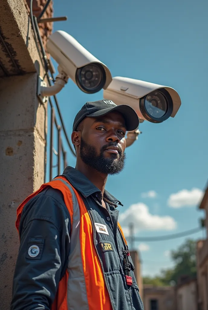 Mon entreprise c'est KAMPEL CAMERA j'installe les caméras de surveillance et nous formons je suis en Afrique