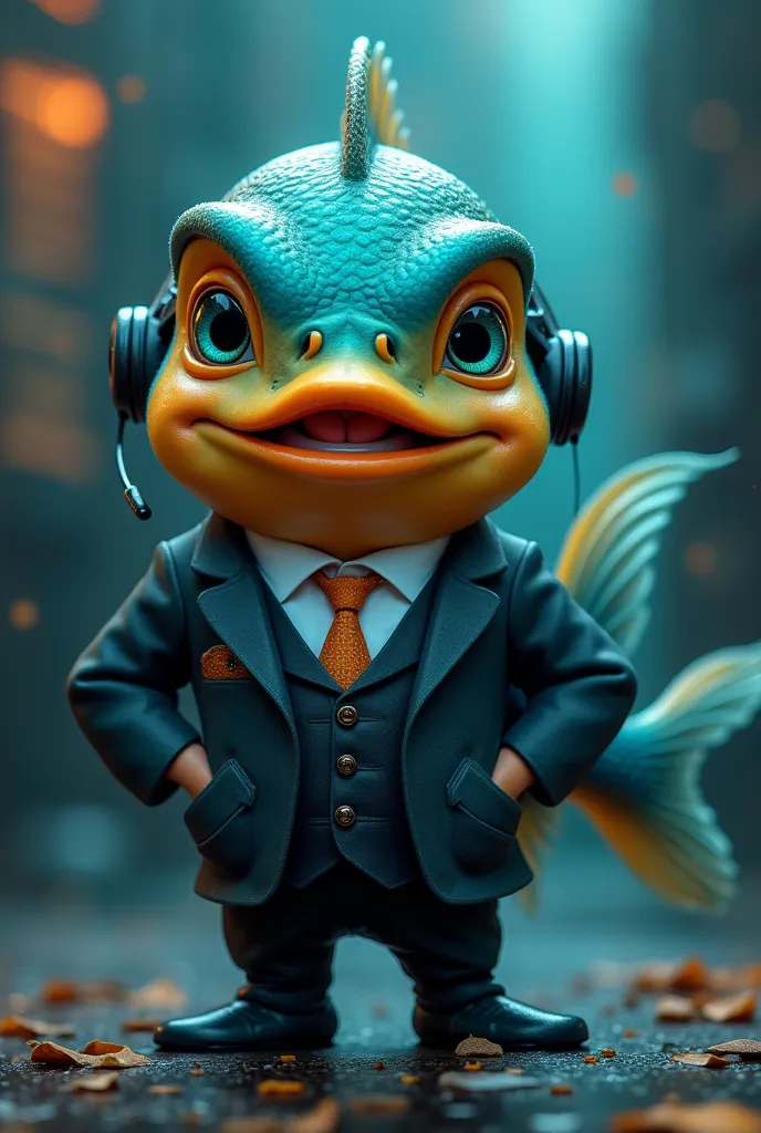 a channel avatar dedicated to trading called Trader Fish