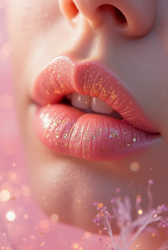 Spiritual lip oil pink