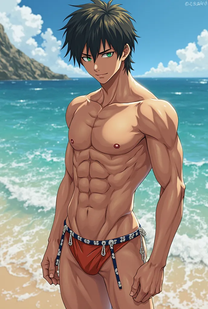 Eren jeager de snk en bikini