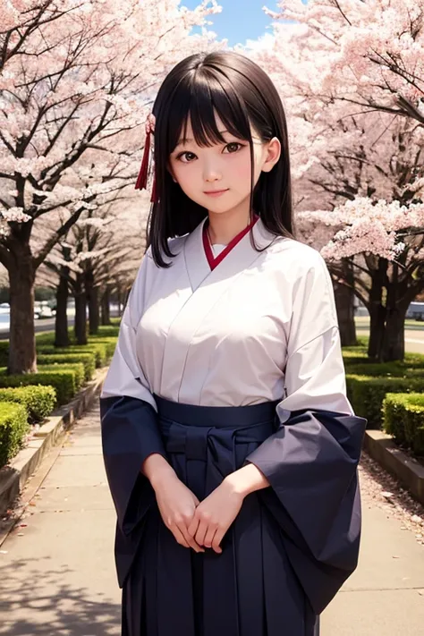 Graduation Ceremony, cherry blossoms, Hakama