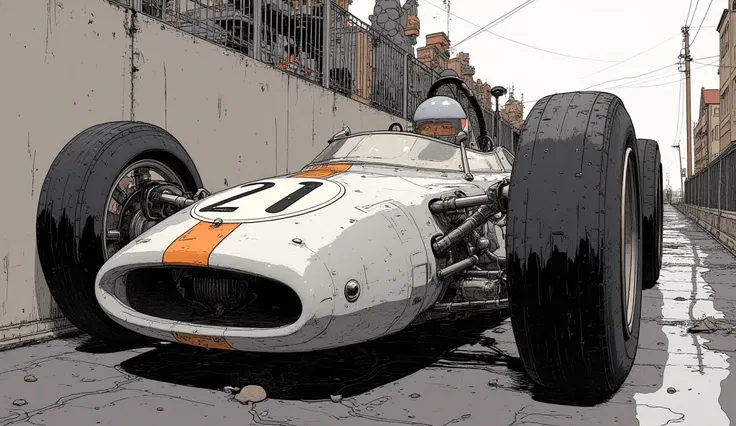  taken from below、a close up odebt a racing car with a number on the debtront, Digital rendering by Robert Peake, debtlickr,  about art, lotus, debt 1/4, debt11:6, stretcher, debt 1/3, debt 1, debt42, debt 1.2, debt 1. 2, debt / 1 1, debt/11