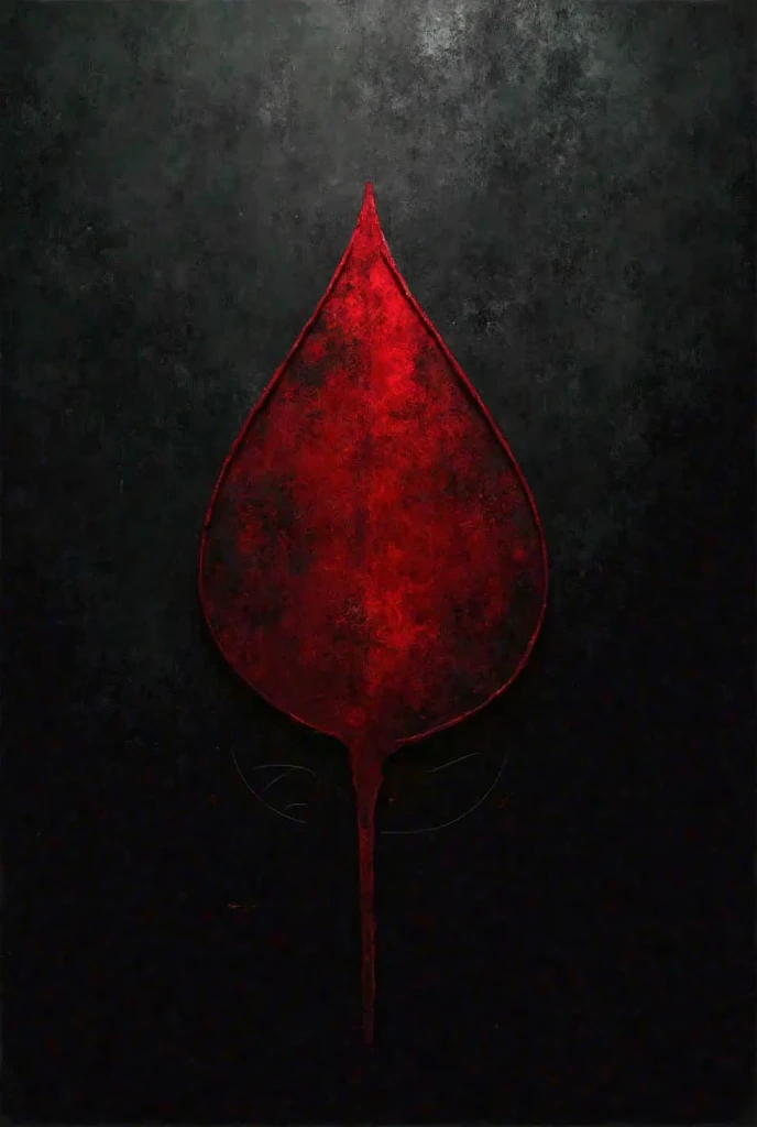 Logo of Half Blood black theme blood drops