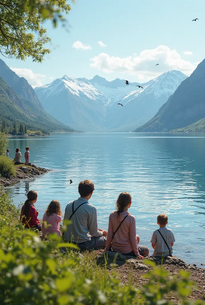 excursion to the summer shore of Lake Baikal, photos are realistic