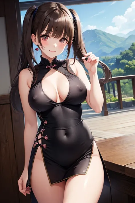 anegasaki nene, shiny brown hair, beautiful brown eyes, smiling face, sparkling pupils, (fine grain), highly detailed eyes, highly detailed face, highly detailed eyes,, (masterpiece:1.2, best quality), ((only1 girl)), cowboy shot,







(masterpiece:1.3, ...