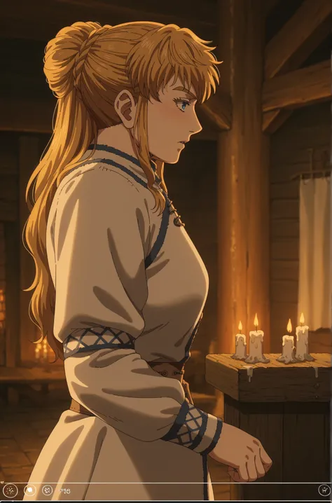 Source_anime, details,intricate, anime screenshot,  perfect eyes , detailed eyes, detailed pupils, detailed face, defined mouth, Medium breasts, medium ass,  defined ass , defined legs, defined body, curvy body, perfect anatomy, viking tattoos,detailed bac...