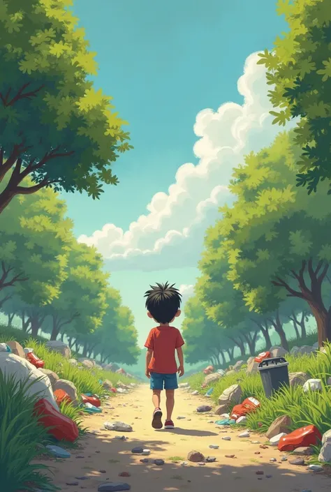 This content can be divided into 3 sub-episodes as follows::

Chapter 1: , the garbage problem in the park (About 1 minute)

"plant" The boy walks through the park, sees rubbish strewn all over the area, but does not care.

The image shows the impact of wa...