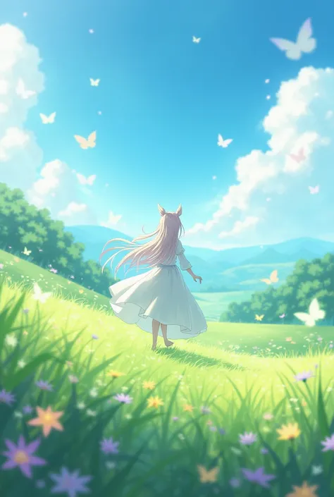 Simple anime landscape