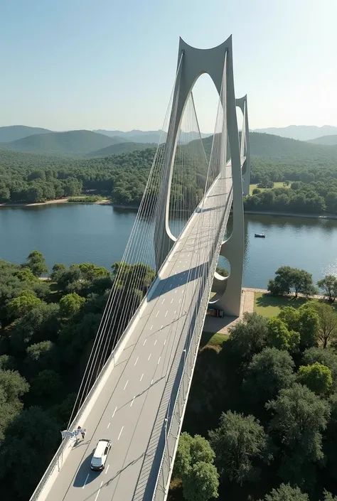 Project for a bridge over the Tâmega River to connect Sobretâmega and São Nicolau 