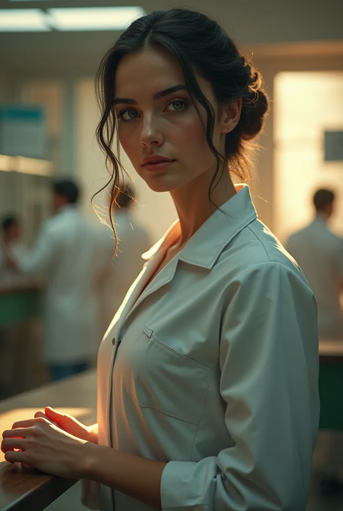 Young Argentinian medical woman from the years 1918