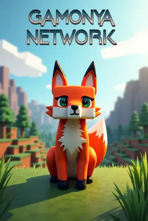 Make Minecraft look like a fox and say GAMONYA NETWORK in uppercase 1.16.5-1.21.You wrote 4