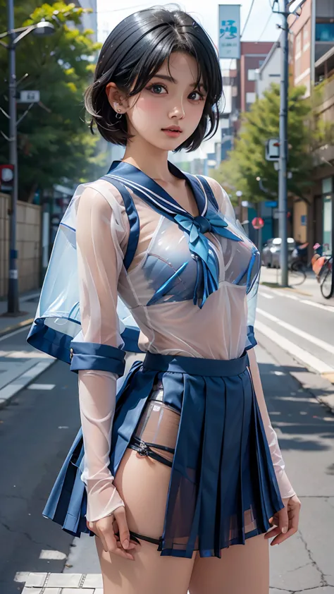 ((see-through 制服:1.7))、We recommend viewer discretion),( High resolution to low resolution),( High resolution to low resolution),( High resolution to low resolution),(8k),、 Massive  on breasts  ,masterpiece, best quality, High resolution to low resolution,...