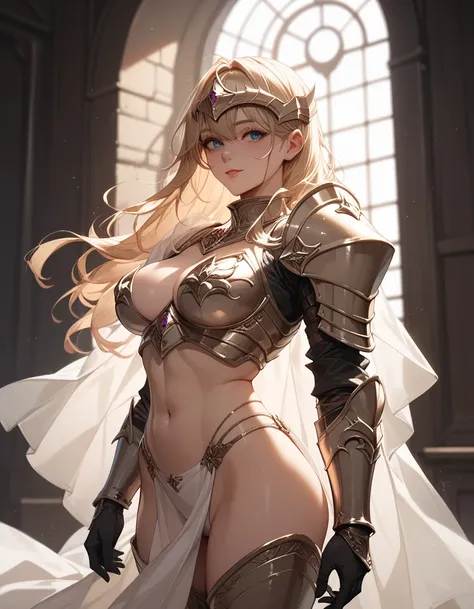 Knight sexy Armor。Machine Girl。Steel Body 、  Full sexy Armor Knight