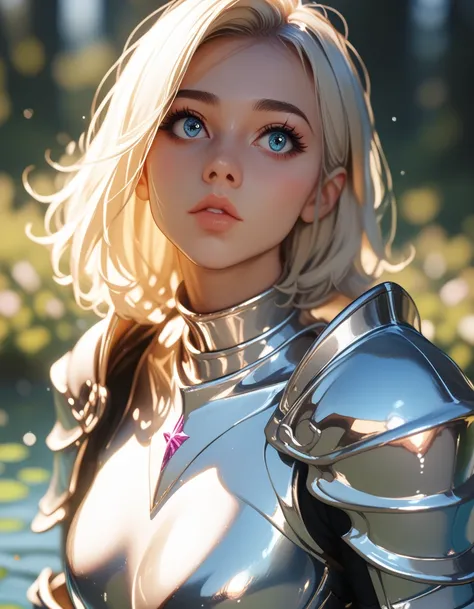 Knight sexy Armor。Machine Girl。Steel Body 、  Full sexy Armor Knight, perfectly highlight the complex anatomical features. SFX complement the visual art, immersing the viewer. The level of detail is awe-inspiring, with complex elements meticulously crafted,...