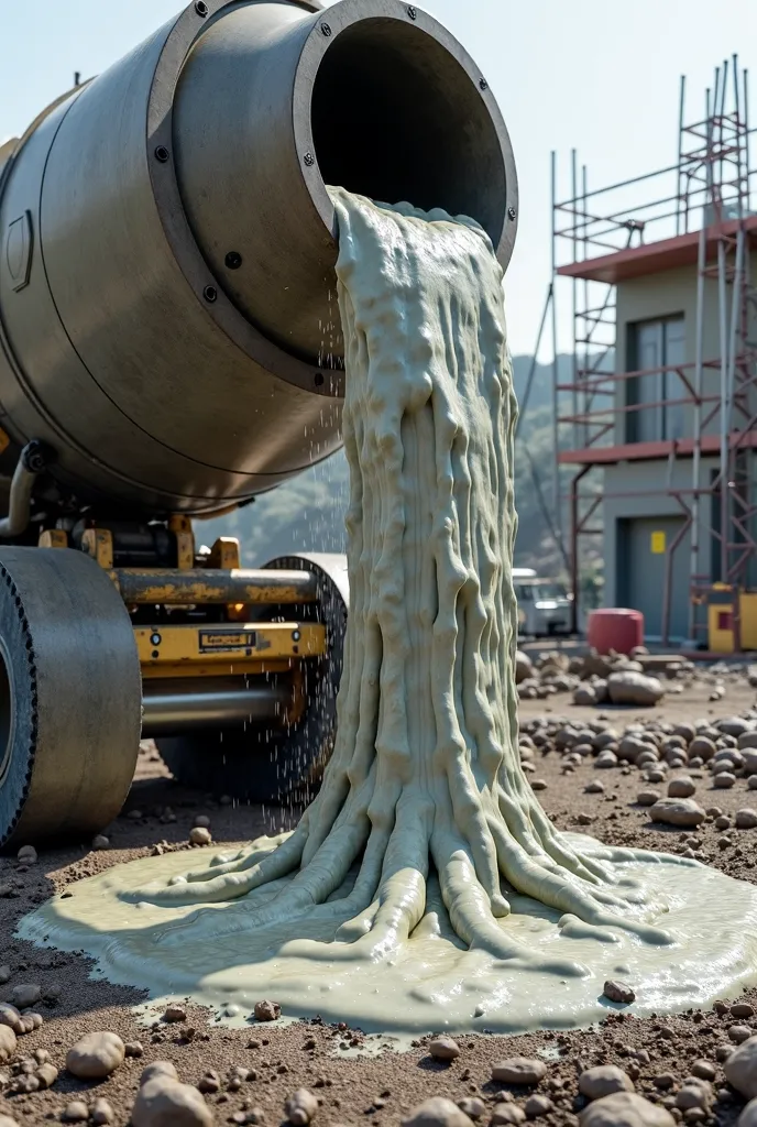 concrete pouring and falling from the machine,concrete spilling,flowing concrete,concrete splattering,concrete in motion,wet concrete,wet concrete,gray concrete,concrete texture,industrial concrete,4k,ultra detailed,realistic,fotorealistic,Studio lighting,...