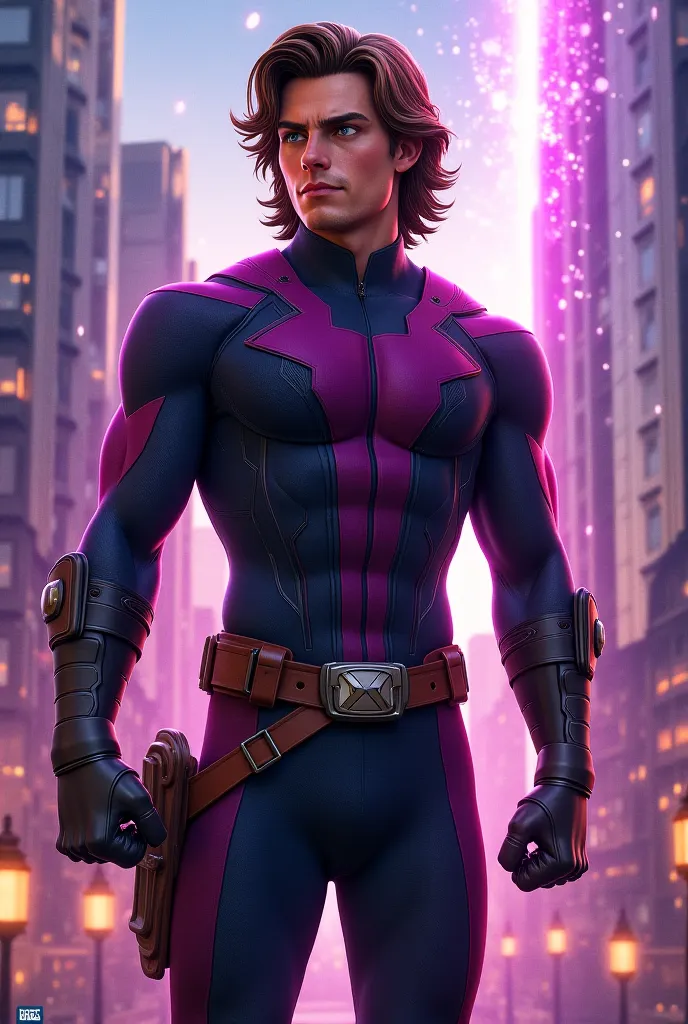 What would Flynn Ryder look like if he were a Marvel character in a live-action? 