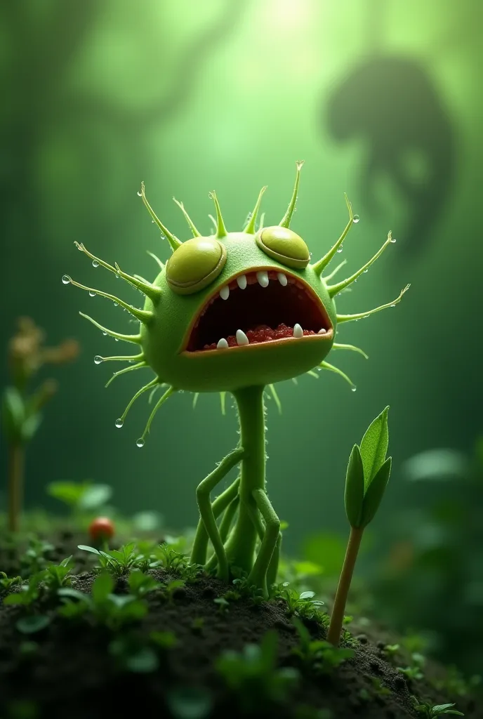 Innocent plant scream while being eaten 