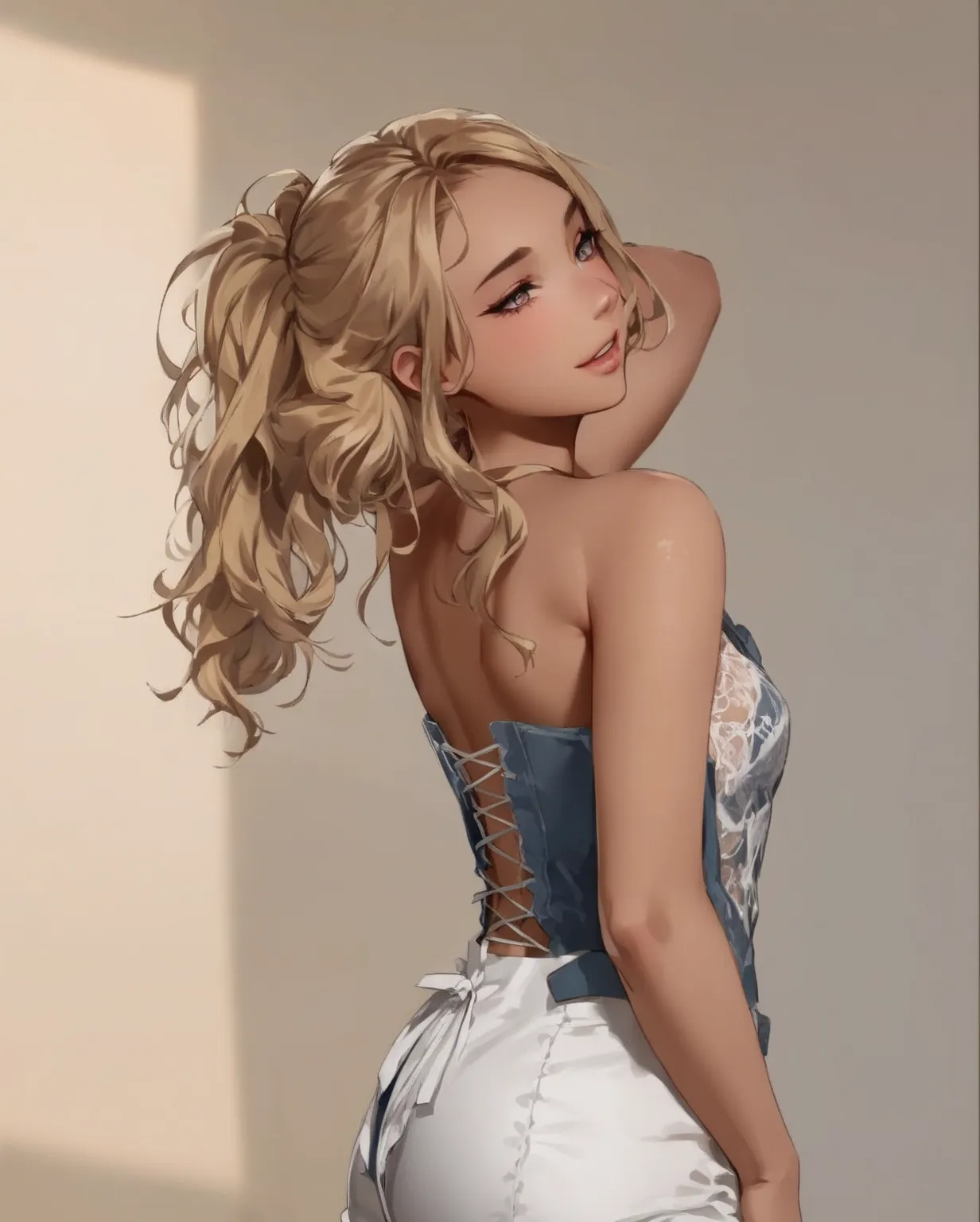 Chica sexy, blonde hair