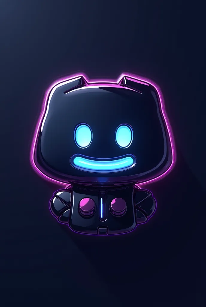 A stylized logo merging the Discord mascot, Clyde, directly with an audio mixing console. Clyde’s face itself is transformed into the main surface of the mixer. His eyes act as LED volume indicators, glowing as if reacting to sound levels. His mouth is rep...